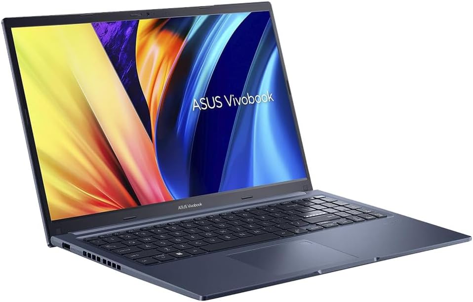 Ordinateur portable ASUS Vivobook 15 2023 15,6" FHD 1920 x 1080, écran tactile, Intel Core i7-1255U, 10 cœurs, carte graphique Intel Iris Xe, 16 Go DDR4, 512 Go SSD, Ko rétroéclairé, Wi-Fi 6, Bluetooth 5.3, Windows 11 Pro USB 2.0