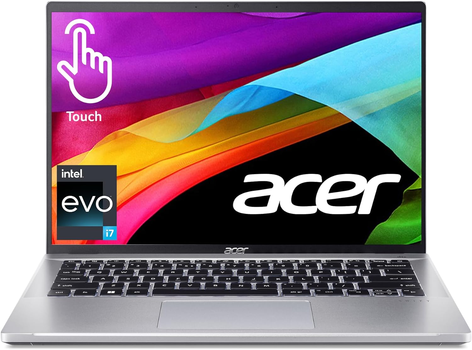 Ordinateur portable convertible Acer Aspire 3 Spin 14 | Écran tactile IPS 14" 1920 x 1200 | Intel Core i3-N305 | Intel UHD Graphics | 8 Go LPDDR5 | 128 Go SSD | Wi-Fi 6 | Windows 11 Famille en mode S