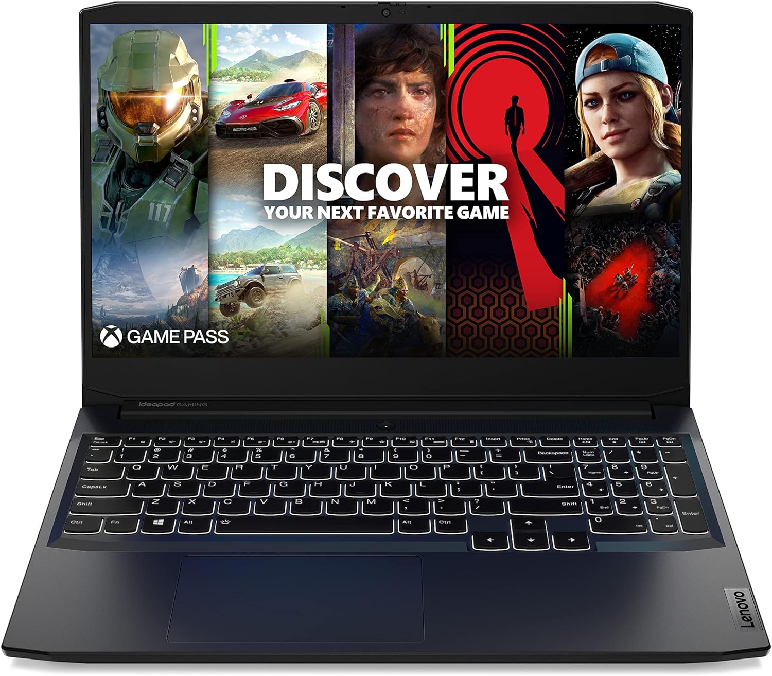 Lenovo - 2021 - IdeaPad Gaming 3 - Ordinateur portable - Écran FHD 15,6" -120 Hz - AMD Ryzen 5 5600H - 8 Go de RAM - 256 Go de stockage - NVIDIA GeForce GTX 1650 - Windows 11 Home
