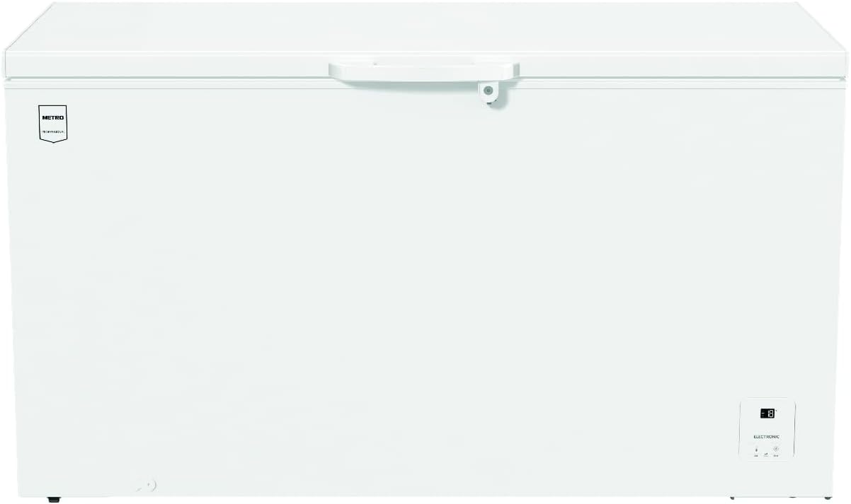 METRO Professional Congélateur GHF - 75 W - Congélateur - 2 paniers - Serrure de porte - Alarme de température - Roulettes (457 L)