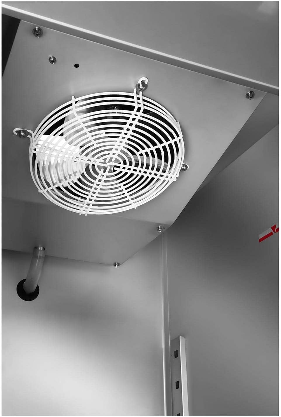 Royal Catering Frigo Professionnel Réfrigérateur RCLK-S600 (540 L, 195 W, 3 clayettes de 64,8 x 53 cm chacune, Serrure avec deux clés, Températures -2 bis +8 °C)