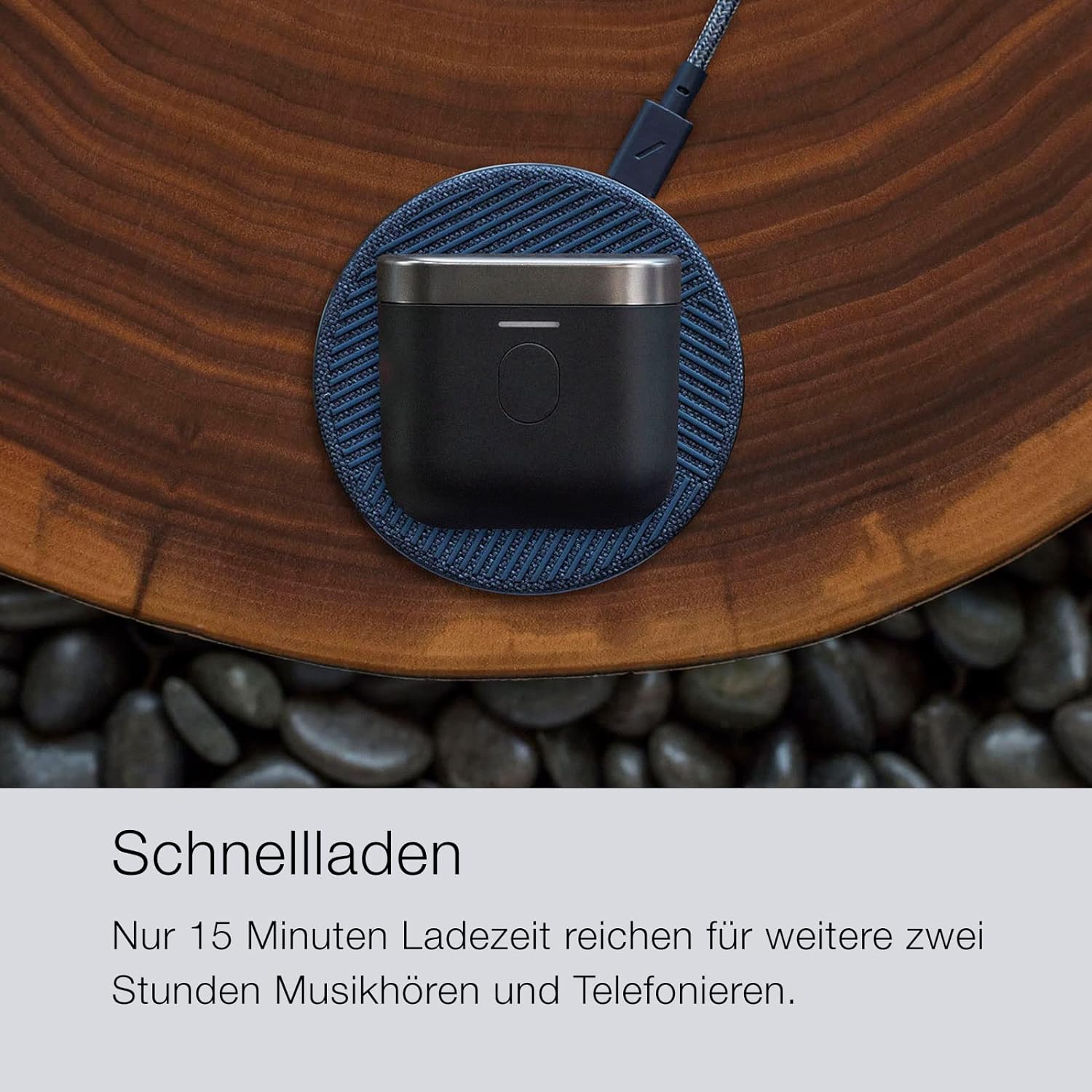 Bowers & Wilkins Pi7 S2, véritable casque sans fil à réduction de bruit avec Bluetooth, AptX, suppression active du bruit (ANC) et microphones intégrés, noir satiné