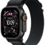 Apple Watch Ultra 3 GPS + Cellular - 49mm Boîtier Black Titanium - Bracelet Alpine Loop - L (2025) - Reconditionné - Excellent état