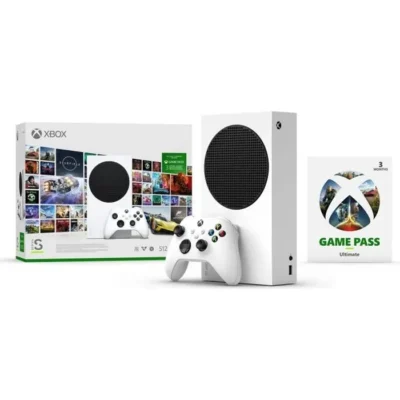 Console Xbox Series S – Starter Pack – 512Go – 3 mois de Game Pass Ultimate inclus