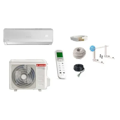 Pack climatiseur 10m monosplit ARISTON ALYS mudo c50 5000w ( 50m2) WIFI
