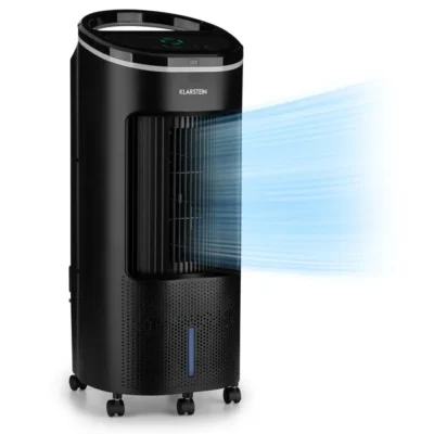 Rafraîchisseur d&rsquo;air Klarstein – Ventilateur humidificateur 4 en 1 – Noir