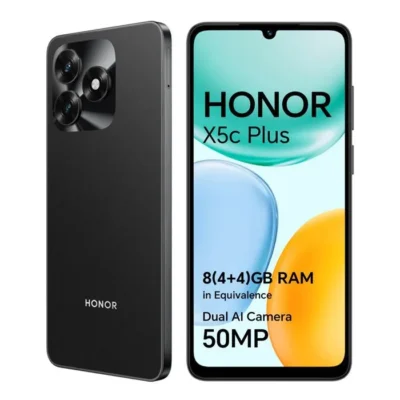 Smartphone – Honor X5c Plus – 4G – 4Go RAM – 256Go – Caméra ultra net 50 Mpx – 5260mAh – EU version