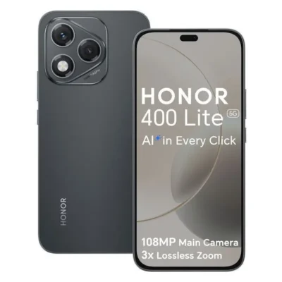 Smartphone – Honor 400 Lite- 5G – 8Go RAM – 256Go – Bouton de caméra IA – Portrait urbain 108 MP – 5230mAh – EU version