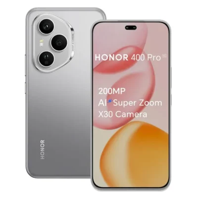 Smartphone – Honor 400 Pro – 5G – 12Go RAM – 512Go – Caméra AI ultra-claire de 200 MP – 5300 mAh – EU version