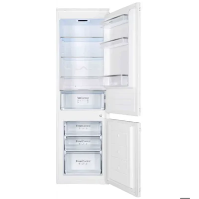 Amica Réfrigérateur combiné intégrable à glissières 270l – ab8272e