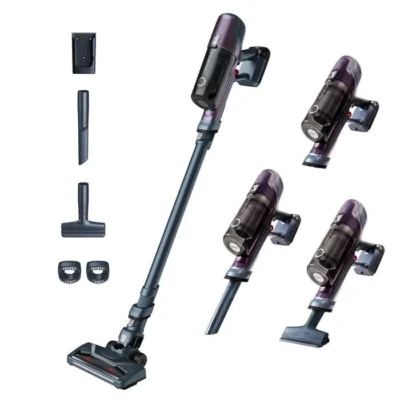 Aspirateur sans fil – Rowenta – XPert 6.60 – 18 V – Autonomie 45 min – Tête motorisée LED