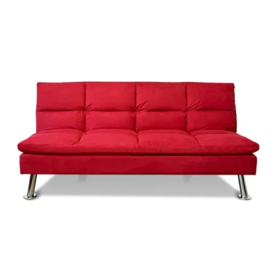 Banquette Clic Clac 3 places rouge – Vanan