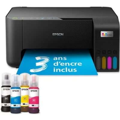 Imprimante multifonction A4 – Epson – Ecotank ET-2860 – Wi-Fi – Equipée de réservoirs d’encre 159