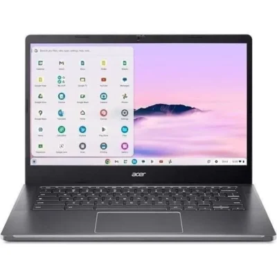 Ordinateur Portable ACER Chromebook Plus 514 : Chrome OS – 14&Prime; FHD IPS – Intel Core i3-N305 – RAM 8Go – 512Go SSD