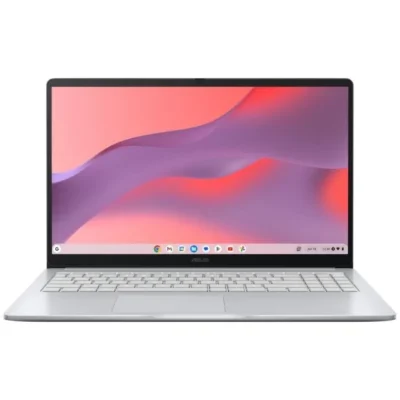Ordinateur Portable ASUS Chromebook Plus CX1505 : Chrome OS – 15.6&Prime; FHD – Intel Core 3-N355 – RAM 16Go – 128Go eMMC