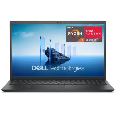 Ordinateur portable – Dell – 15.6 pouces FHD 120Hz – AMD Ryzen 7 7730U – 16Go RAM – 1To SSD – AMD Radeon Graphics