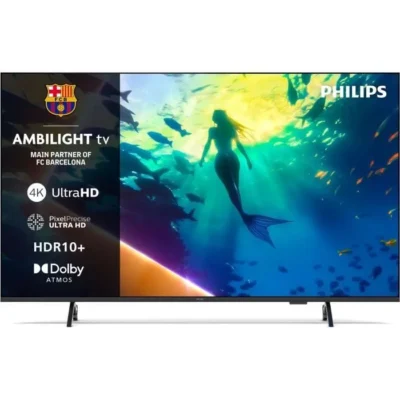 Philips 55PUS8000 Ambilight – TV LED 55&Prime; (139 cm) – 4K UHD 3840×2160 – HDR10+ – Smart TV – 3xHDMI