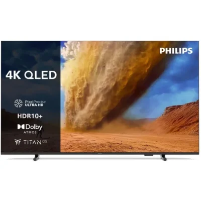 Philips 75PUS7800 – TV QLED 75&Prime; (189 cm) – 4K UHD 3840×2160 – HDR10+ – Smart TV – 3xHDMI