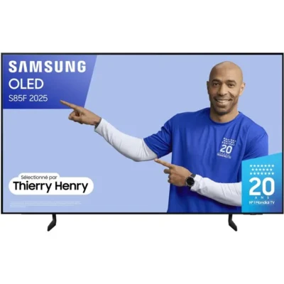 SAMSUNG 55S85F – TV OLED 55&Prime; (140 cm) – 4K UHD 3840×2160 – Dolby Atmos – 100 Hz – Smart TV – 4x HDMI – HDMI 2.1