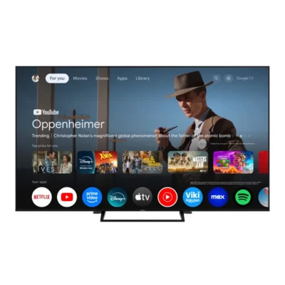 Smart Tech TV QLED 4K UHD 75&prime; (189cm) 75QG06K Google TV- 4xHDMI – 2xUSB – Dolby Vision – Dolby Atmos