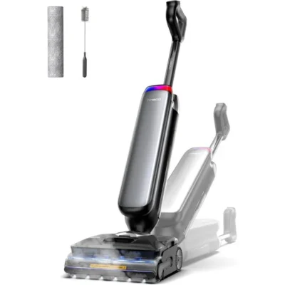 Tineco Floor One S9 Artist Steam Pro Nettoyeur Vapeur sans Fil Intelligent, HyperSteam 160℃