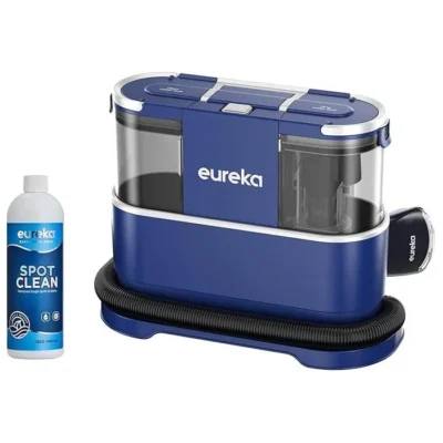 Eureka NEY100 Nettoyeur Canapé Anti-taches 12500Pa – Shampouineuse Injecteur Extracteur Tapis, Voiture + Détergent offert
