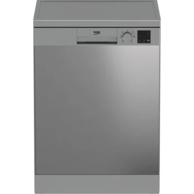 Lave-vaisselle pose libre BEKO Série b100 DVN06430X – 14 couverts – L60cm – 47 dB – Ouverture auto – Inox