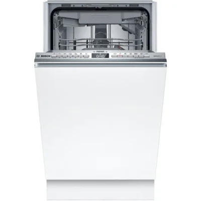 Lave-vaisselle tout encastrable BOSCH SPV4EMX17E SER4 – 10 couverts – L45cm – 44 dB – 6 programmes – Tiroir à couverts – Classe