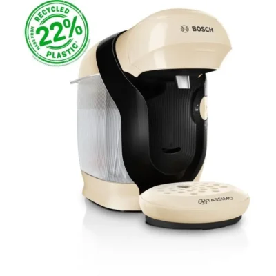 Machine à café multi-boissons – BOSCH – TASSIMO – T11 Style vanille – 1400 W