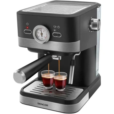 Machine à expresso – Sencor – SES 1721BK – 1050 W – 20 bars – Noir