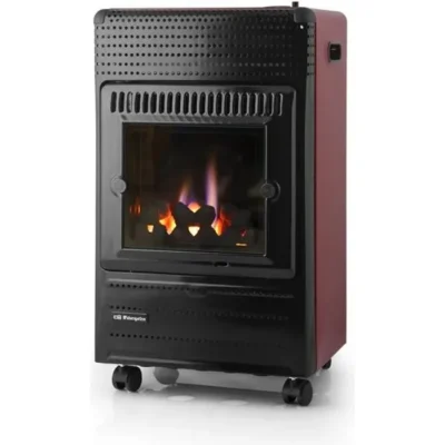 Chauffage à gaz – Orbegozo – HBF95 – 3500W – Effet flamme – Rouge