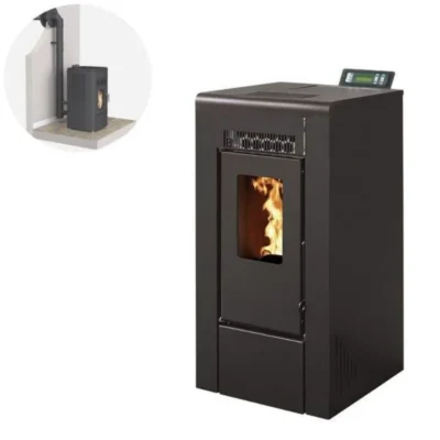 Poêle à granulés INTERSTOVES GIOIA 9 Étanche + Kit Ventouse
