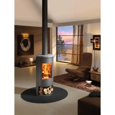 Poêle à bois – PANADERO – Sydney Ecodesign – 7,4 kw – Bûches 50 cm
