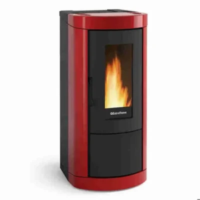 Poêle à granulés étanche Mietta EVO – 8 kW – Bordeaux
