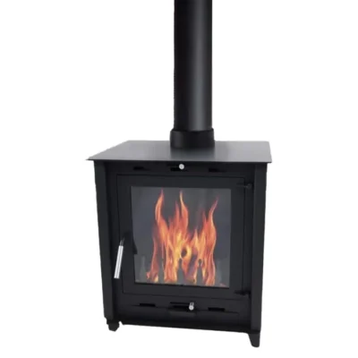 SOLARIS Poêle à bois à accumulation 8,8 – 12 kW – bûches de 45 cm – rendement élevé