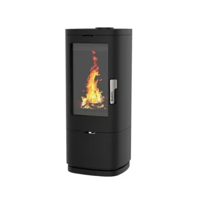 Supra Poêle à bois fonte 11.5kw maonie noir – FR9016180B
