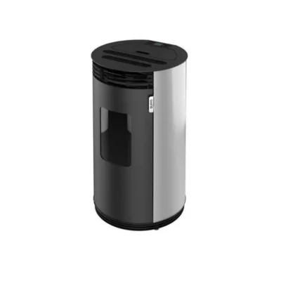 Poêle à granulés de bois – SUPRA – ODAYA8GRIS – 8 kW – Design moderne – Fonction Eco-Stop
